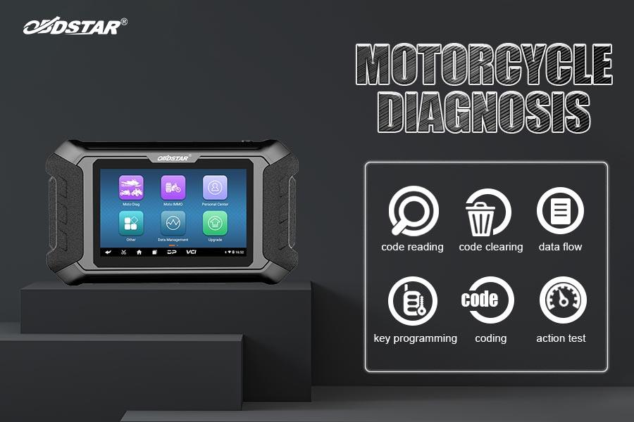 2025 OBDSTAR iScan for DUCATI Motorcycle Diagnostic Tool Support IMMO Programming/ Diagnose / Odometer