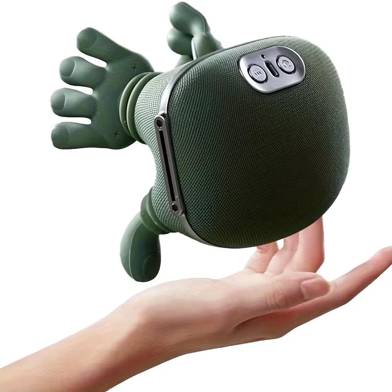 Professional handheld neck massager with realistic touch, three speed setting, adjustable, suitable for both men and women, suitable for home or office use, powered by USB for perfect gift, relaxation assistance, shoulder and neck soothing