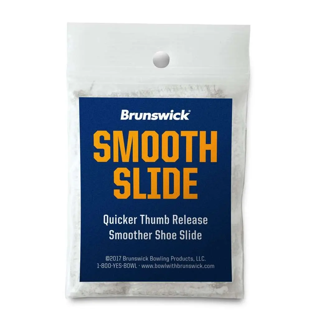 Brunswick Bowling Footwear Smooth Slide Powder Pouch - Promotes Smoother Slide, Quicker Thumb Release for Bowlers
