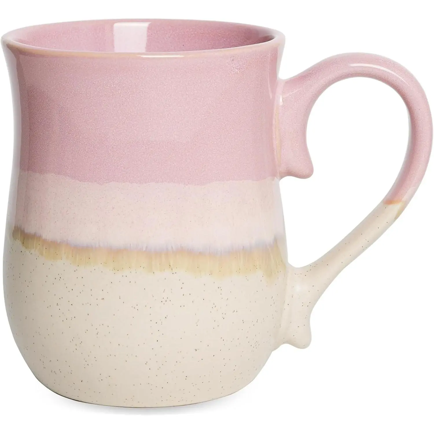 Large Ceramic Coffee Mug, 20 Oz, Big  Cup for Office and , Dishwasher and Microwave Safe (, 20 Oz)