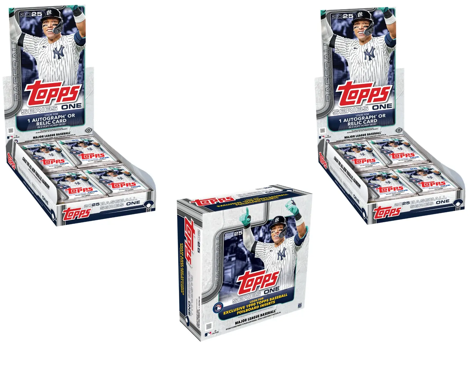 2x 2025 Topps Series 1 hobby boxes & 1x 2025 Topps Series 1 mega box - PYT break - 3 total boxes - 250218-4