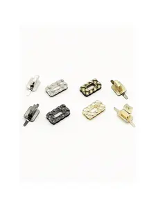 Luggage lock accessories, leather bag metal rotary locks, handbag and wallet buckles, DIY bag making materials, suitable for replacement locks on suitcases, backpacks, handbags, crossbody bags, and wallets,