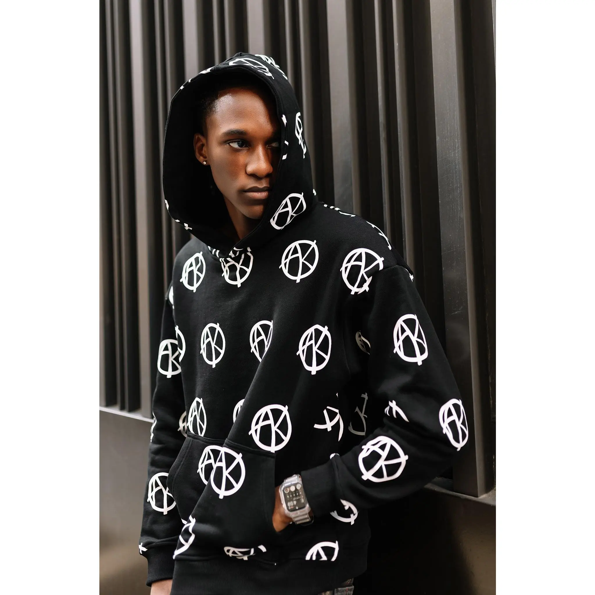 Anarchy Multi Logo Hoodie