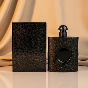 Huier Luxury 90ml Women's Perfume with Crystal Cap Custom Floral Scent Long Lasting