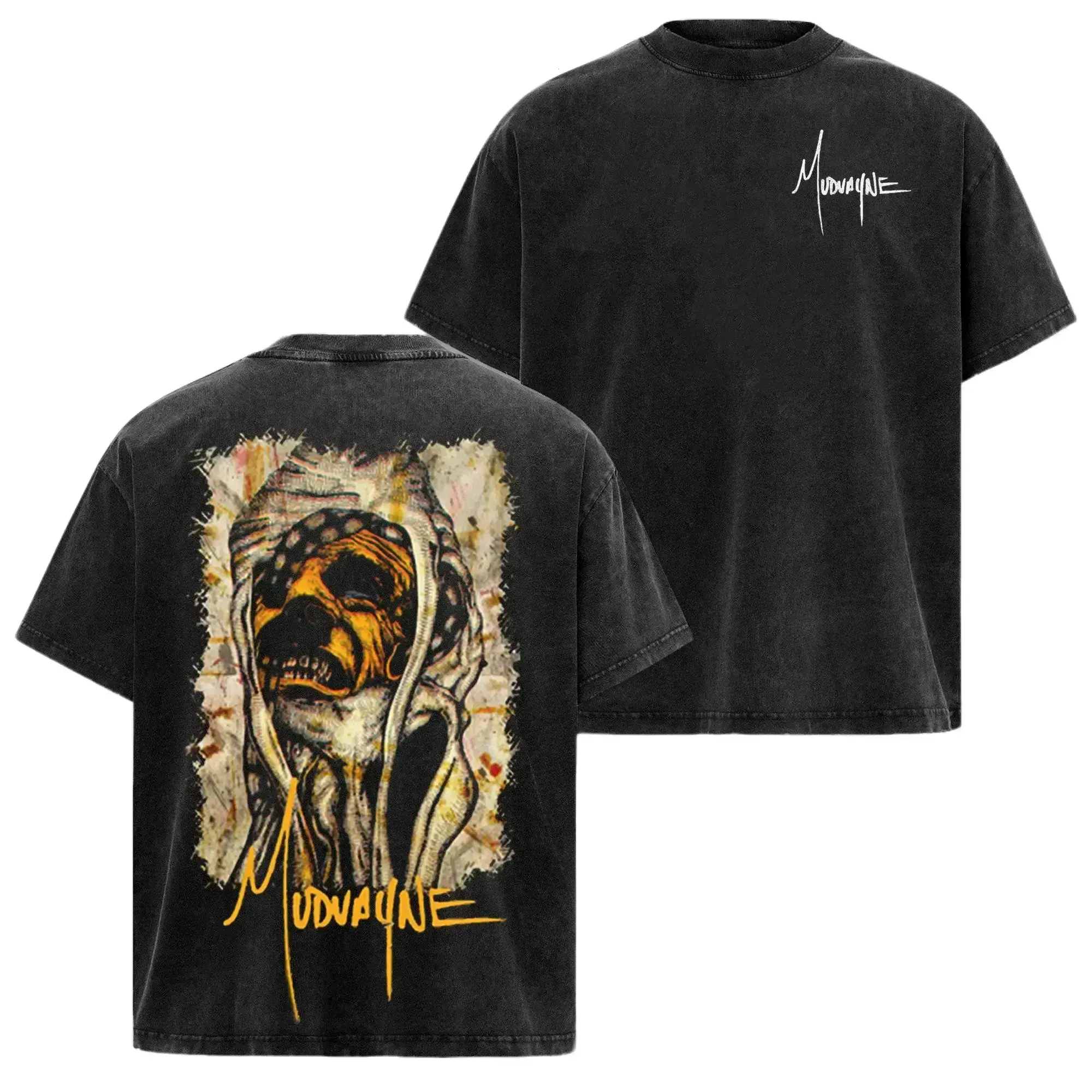 Mudvayne band graphic shirt, trending shirt, Washde Tee & Hoodie, 90s graphic tee, vintage graphic tee, grunge aesthetic shirt, classic rock merch Menswear Streetwear Streetwear Oversized Oversized Short Sleeve Long Sleeve Crewneck