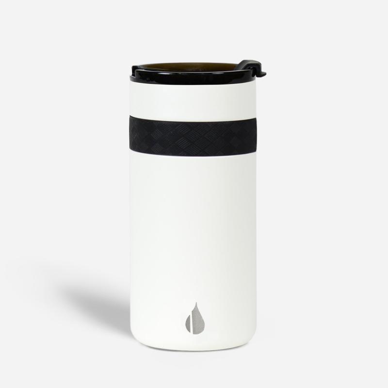 12oz Commuter Coffee Tumbler - White