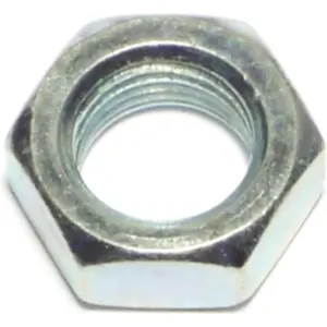 014973259310 Fine Hex Jam Nuts, 7/16-20, Pack of 10 Pieces