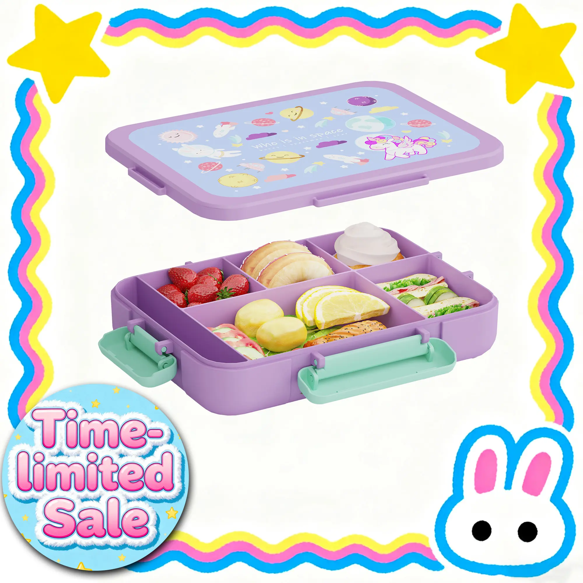 Unicorn Children's Lunch Box