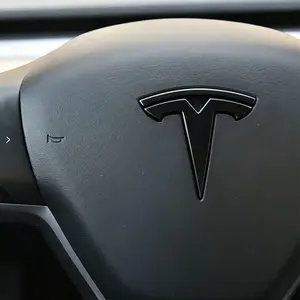 Tesla Model 3/y/x/s Steering Wheel Cover, Matte High-End Texture, 1pcs, Durable & Stylish Accessory for Tesla Vehicles