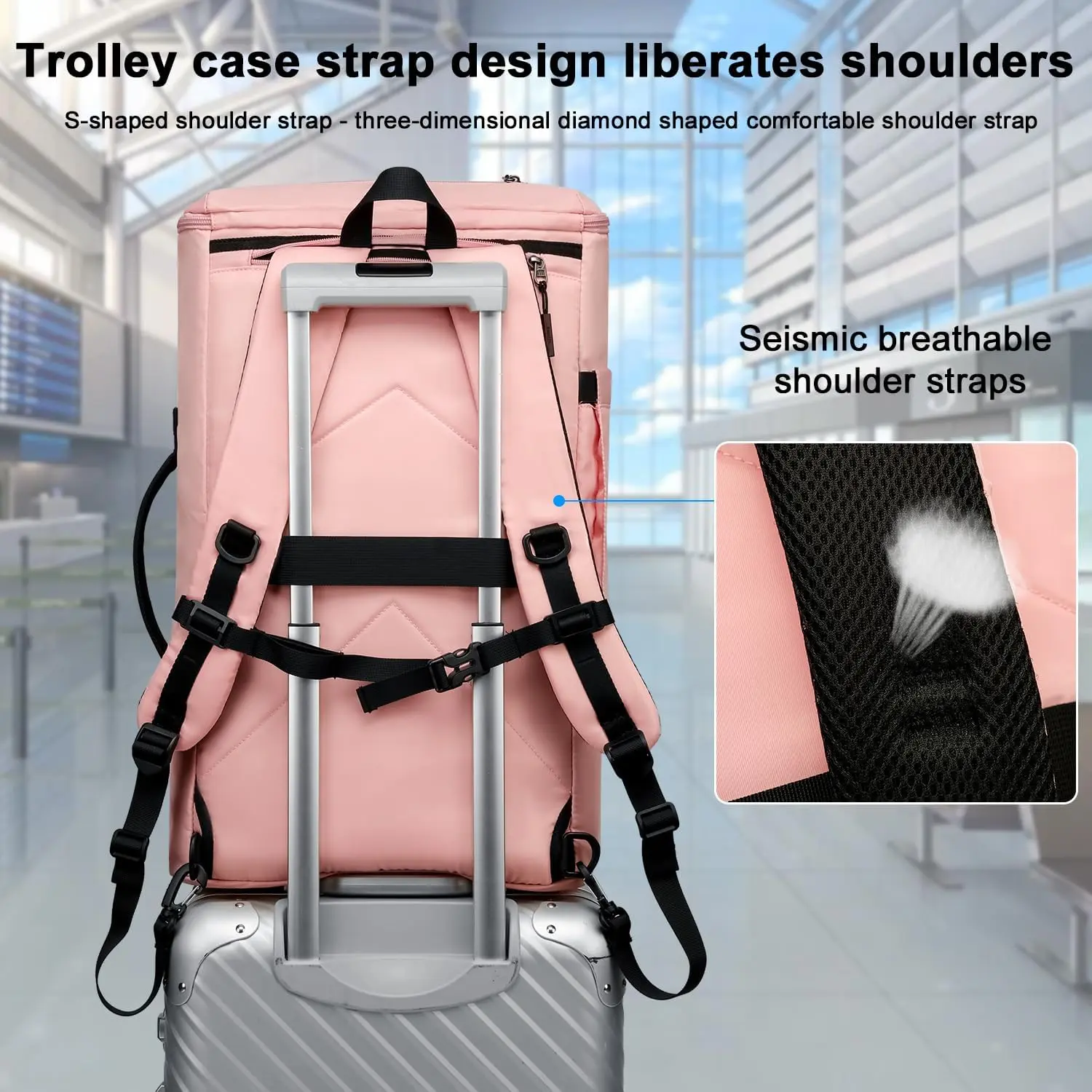 asenlin 40l travel backpack This Is Under $35 at Amazon (readystock) Asenlin 40L Travel Backpack