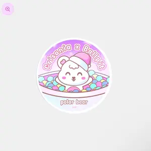 BALLPITx cris3D Polar Bear 3D Nail Jelly Clay