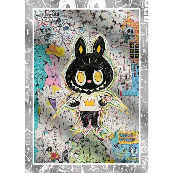 Topps Chrome Labubu Monsters by monsters - TikTok Shop