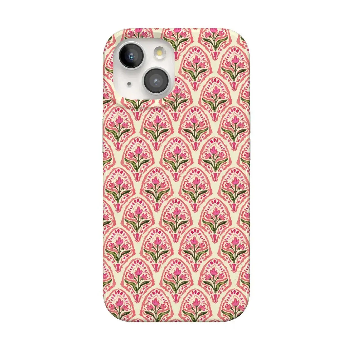 Casely iPhone 15 Plus Case | Jenna Palek x Casely | Tulip Tapestry | Compatible with MagSafe | Classic Ultra Thin Design