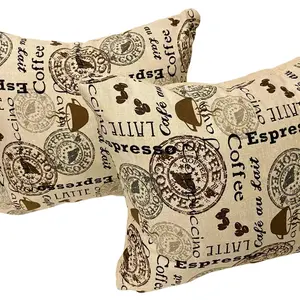 Cafe Expresso Pillows — 1 single pillow size 16in x 16in — inner core polyester fibers (cost efficient pillows)  Interior Designer Pillow made for comfort or Home Decorations. “Comfort or Bedding pillows”     Sahara Design (Cafe Expresso Pillows)