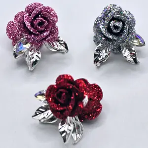 Flower Beads New Arrivals Beadable Items New Release Ideal for Crafting and Decorative Use Stylish Playful Charm Rhinestone Charms Crystal Diy Charms