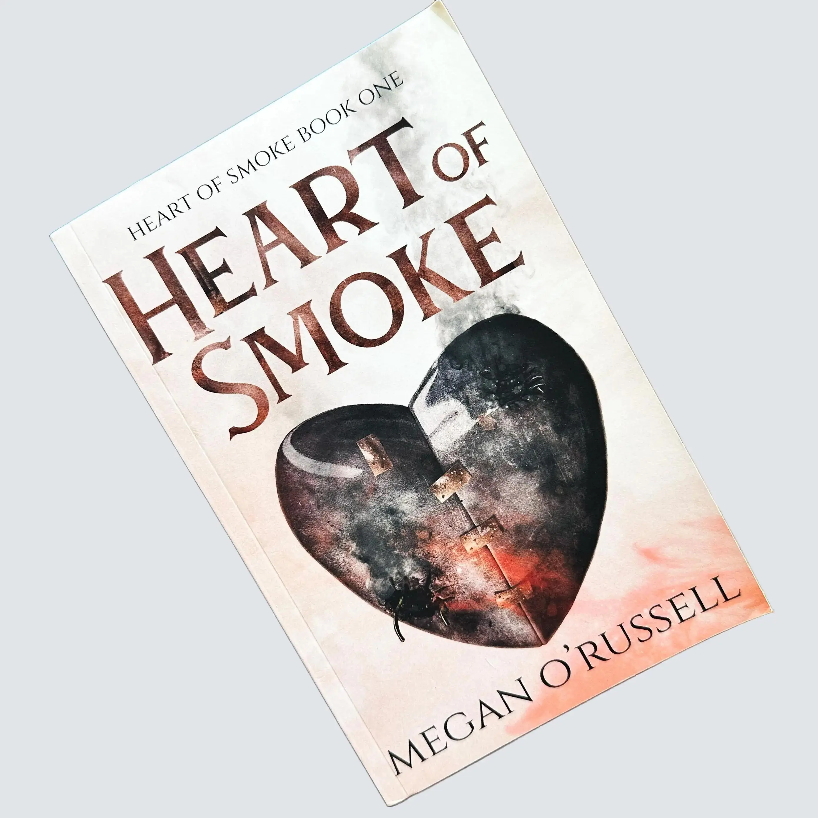 Heart of Smoke - Signed Book by Megan O'Russell - Dystopian Paranormal