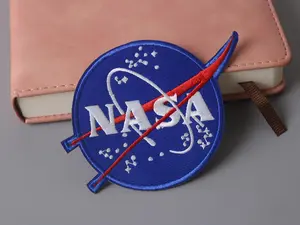 NASA badge patch, space patch, iron on patch, embroidered patch, applique, patch for jacket, patch for backpack