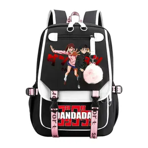 Viral TikTok Dandadan Anime Backpack 2025! Full-Print Design + 17" Laptop Compartment  Waterproof & 3 Quick-Access Pockets for School/Con/Travel