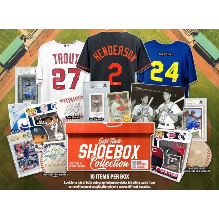 2026 Gold Rush Shoebox Collection Baseball Edition