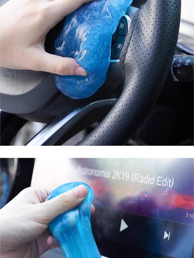 Multifunctional Cleaning Gel, Car Interior Cleaner, Auto Accessory, Dust Absorbing Mud for Removing Dust