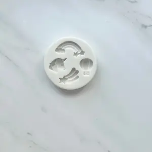 SMALL RAINBOW AND UNICORN MOLD