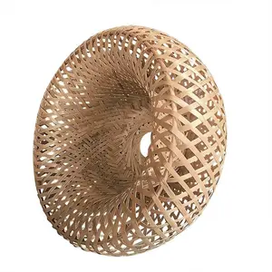 Chinese Retro Bamboo Pendant Light, Vintage Restaurant Hotel Lamp, Zen Tea Room Lantern, Japanese Style Bedroom Balcony Art Light