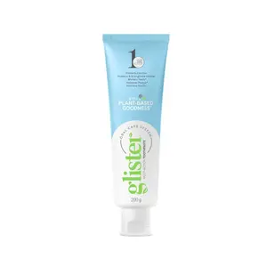 2Glister Multi-ACTION TOOTHPASTE for Oral Care Made in USA with Plant-Based Goodness 7.05 oz Tube for Adults & Children Aged 2+ Daily Daily Daily