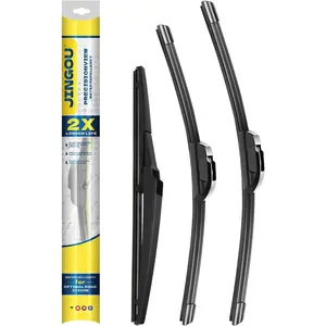 Wiper Blades,"/"/" Windshield Wipers Set,Compatible with Compatible with  Dodge Journey,Front and Back Automotive Replacement Windshield Wiper blades(Pack of )