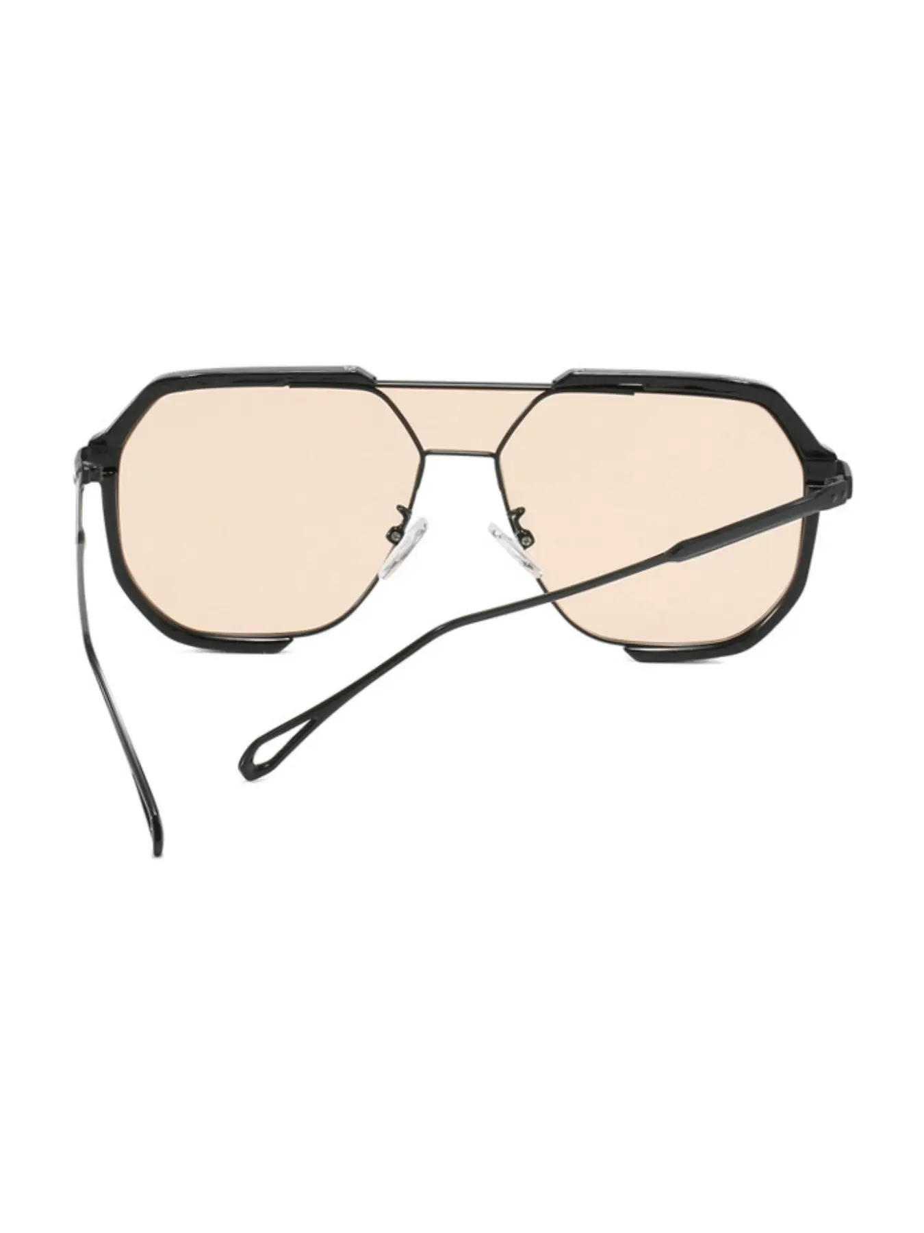 Metal Retro Aviator Sunglasses with UV Protection Men main image 3