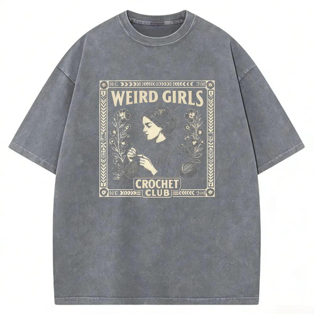 Washed T-shirt-Grey