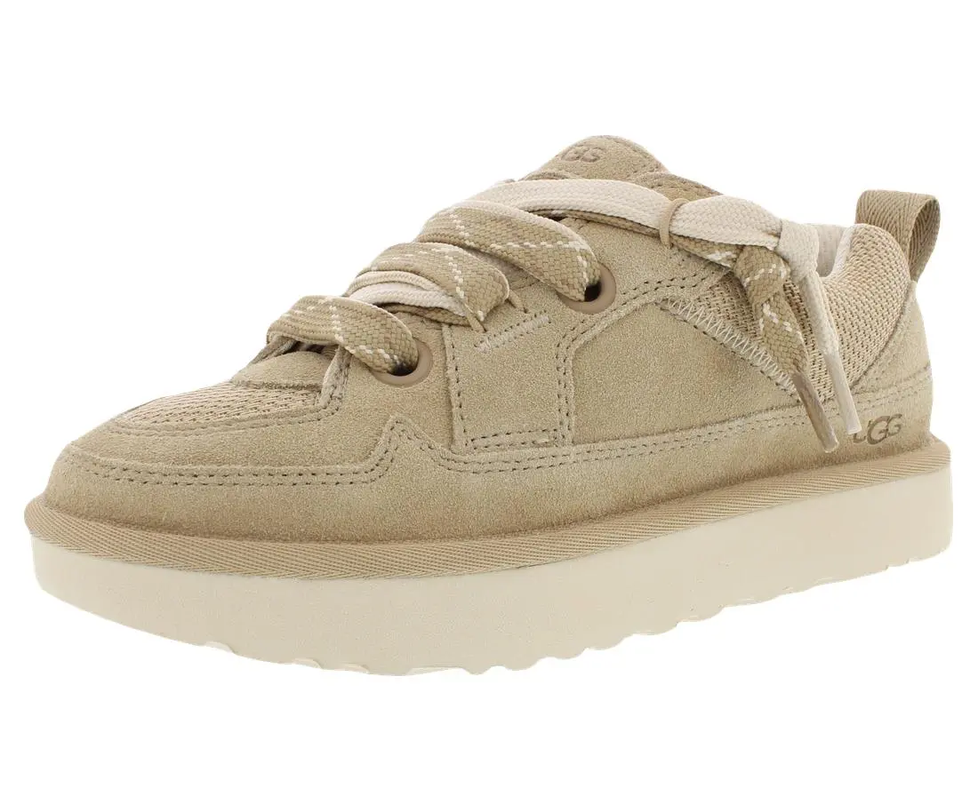 UGG Lo Lowmel Suede Womens Shoes, Color: Mustard Seed