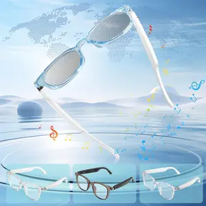 Smart Glasses, HiFi Sound Quality Audio Glasses, Fashionable Glasses for Outdoor Sports, Calling, Music Playing, Navigation, Gaming, Headphone