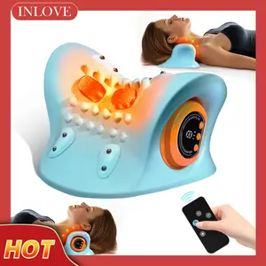 【Mother's Day Gift】Neck Shoulder and Back Massager with Heat,3 Modes, Portable Car Neck Massager Pillows for Pain Relief and Muscle Relax