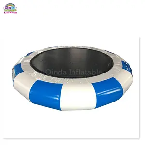 Summer Outdoor Durable Inflatable Floating Water Trampoline For Family