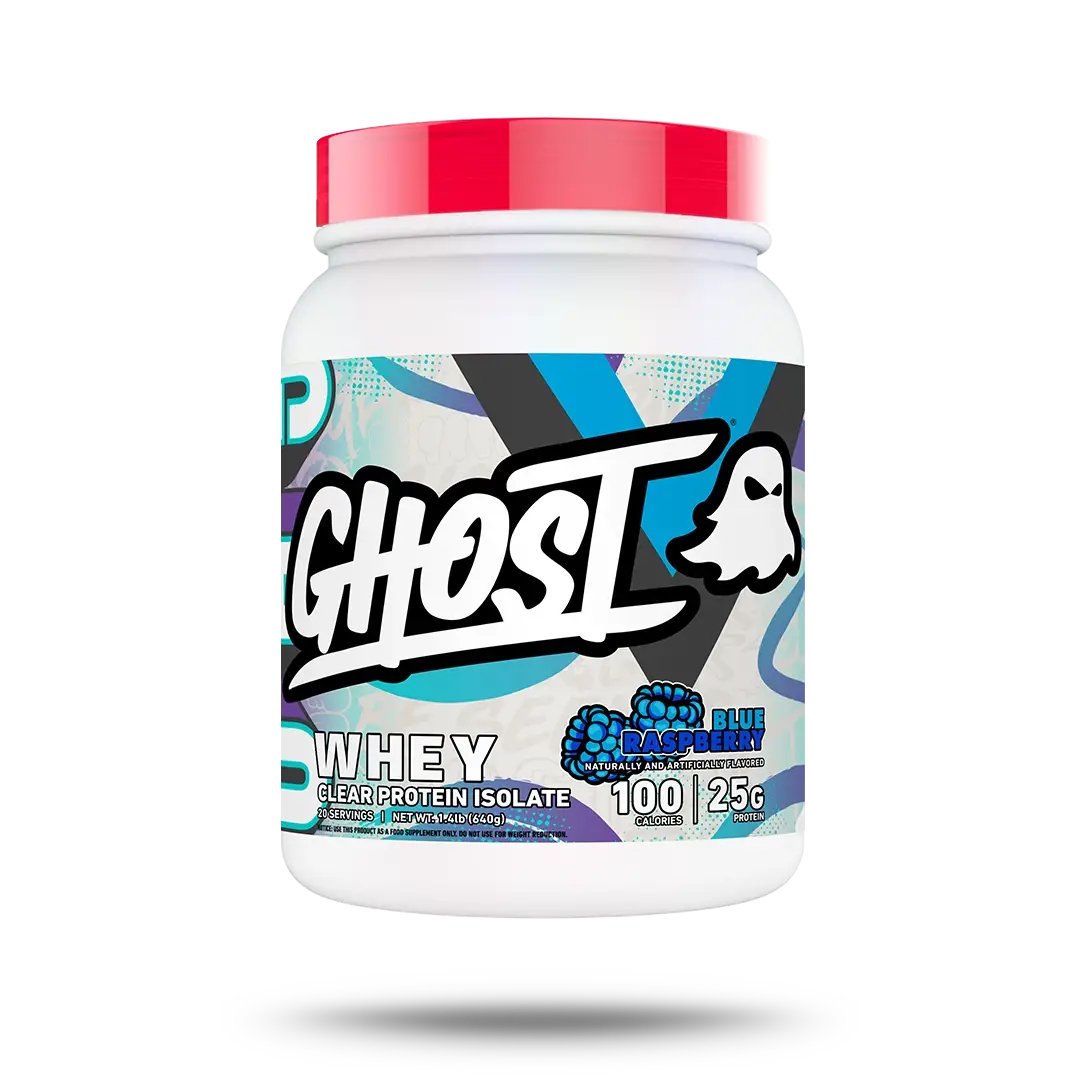 Ghost Lifestyle Clear Whey Isolate – Blue Raspberry, Orange Cream, Strawberry Watermelon – 25g Protein