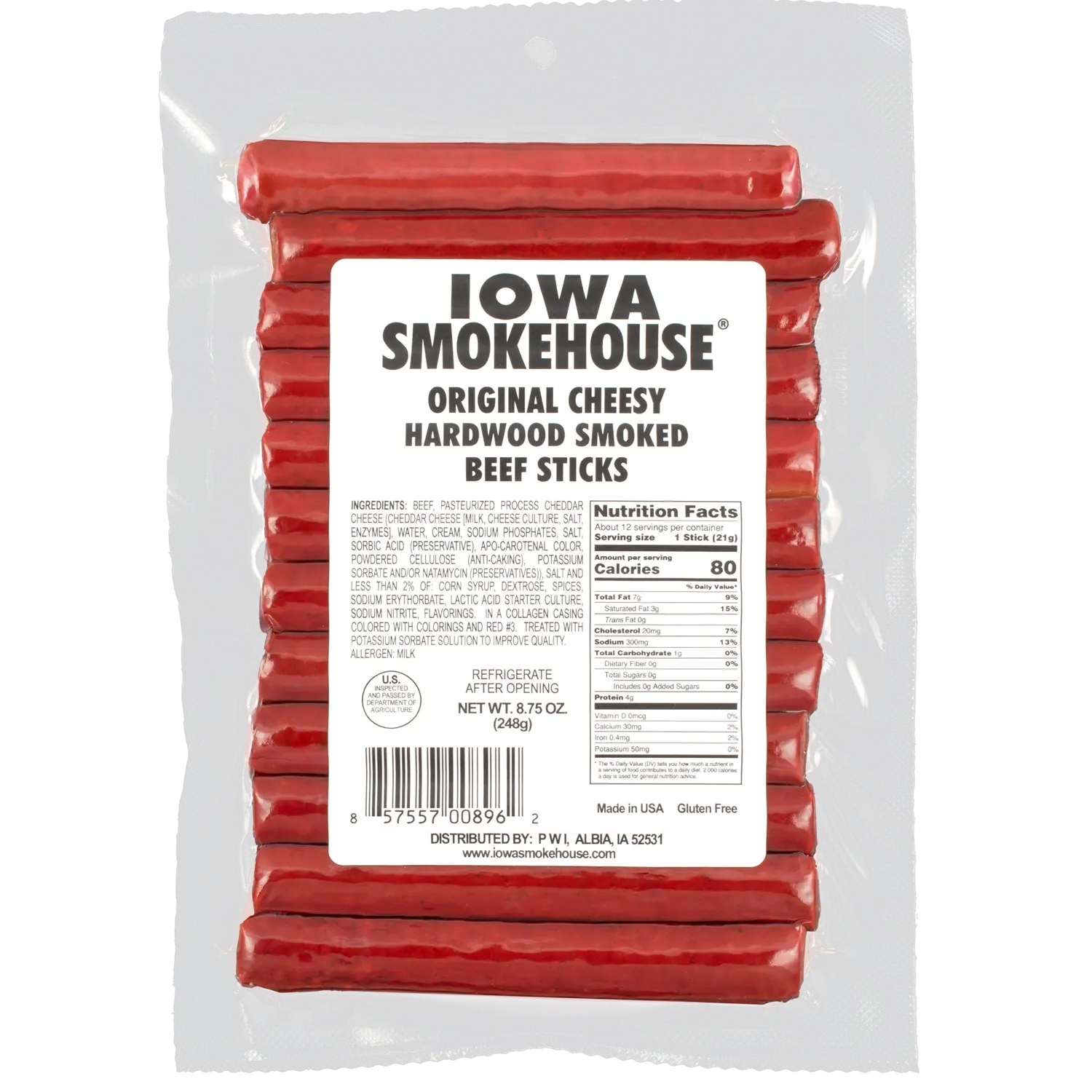 8.75 oz Beef Sticks Original Cheesy 8.75 oz Beef Sticks Original Cheesy