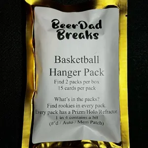 BeerDad Breaks Basketball Hanger Pack