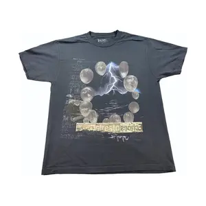 Travis Scott Utopia Echoes Circus Maximus Tee Black