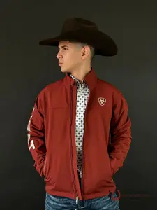 ARIAT JACKET NEW TEAM SOFTSHELL FIRED BRICK 10046691 ARIAT JACKET NEW TEAM SOFTSHELL FIRED BRICK 10046691