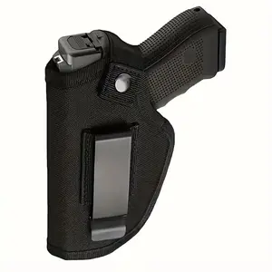 Unisex Concealment Handgun Holster - 380 Caliber, 9mm Universal Right/Left Carry Holster with Secure Fit, IWB/OWB Belt Clip, Fits 23,26,27,42 and Similar Models for Hunting & Outdoor Recreation tiktokshopspringglowup,summervibes outdoorfun