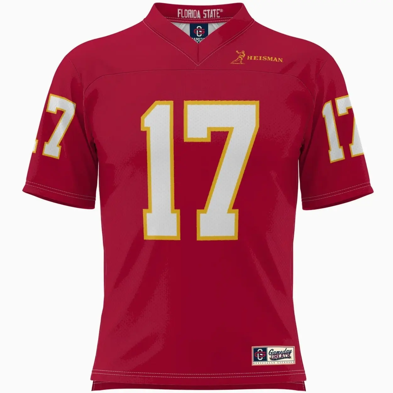 Charlie Ward Florida State Seminoles GameDay Greats Heisman Football Jersey - Garnet