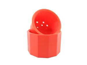 REGROVA Standard Mouth Connector with Canister - Red Color - The Ultimate Seed Starter Kit!