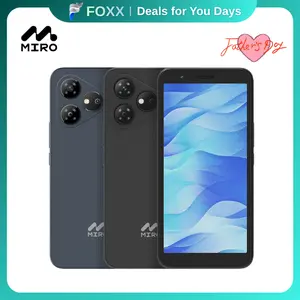 【A1】MIRO Smartphone Unlocked GPS-Enabled Octa-Core Android 14, 4(2+2)GB RAM, 32GB Expandable to 1TB, 4G Dual SIM, 5.99'' HD 2.5D Display – Travel, Navigation, Daily Use & Entertainment, Ideal Gift for Students, Travelers & Tech Enthusiasts