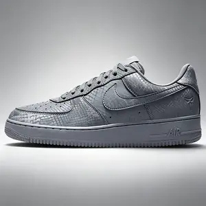 Nike × Kobe Bryant Air Force 1 Low "Cool Grey" IB0018 004 Iconic Low-top Sneaker for Fans - Closed, Classic Design, Modern Touch, Timeless Style