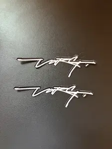 hldesignzz Stark Varg Stickers, Black or White Options