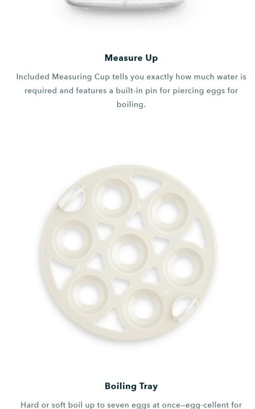 DASH Rapid Egg Cooker: 7 Egg Capacity Electric Egg Cooker for Hard Boiled Eggs, Poached Eggs, Scrambled Eggs, or Omelets with Auto Shut Off Feature