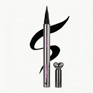 Viral Waterproof Liquid Eyeliner Pen – Ultra Fine Spiral Tip | Smudge-Proof, Quick Dry & Long-Lasting | High Pigment Precision Liner for Sharp Wings | Sweatproof All-Day Wear Makeup Gift for Women