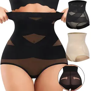 1/2Pack Women Tummy Control Panties Shapewear Butt Lifter Short Faja Control High Waist Trainer Corset Body Shaper