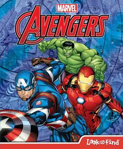 USED-Marvel Avengers: Look and Find by Pi Kids (Hardcover)