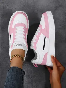 Women's New Couple Casual Walking Shoes, All-Season PU Leather Low Top Sneakers, Soft Comfortable Breathable Eva Sole, Trendy Street Style